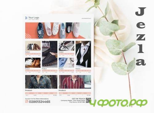 Fashion Product Flyer Template for Sale
