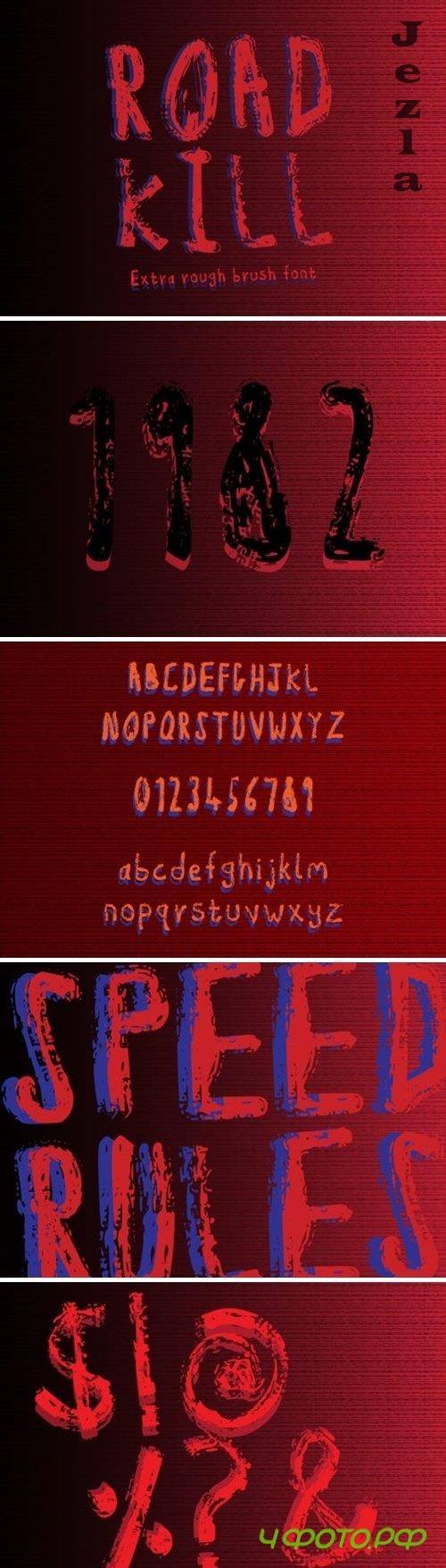 Road Kill Font