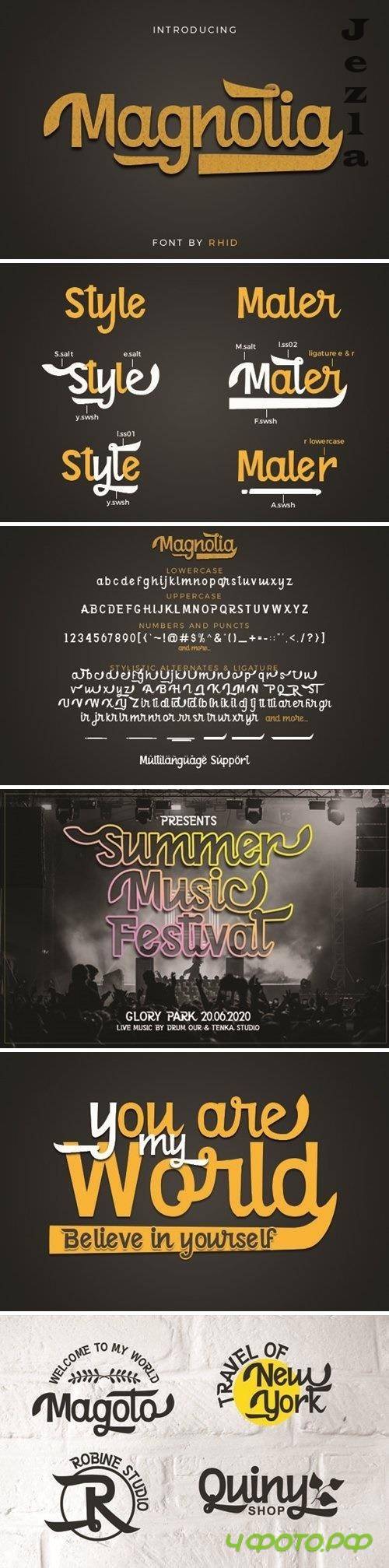 Magnolia Font