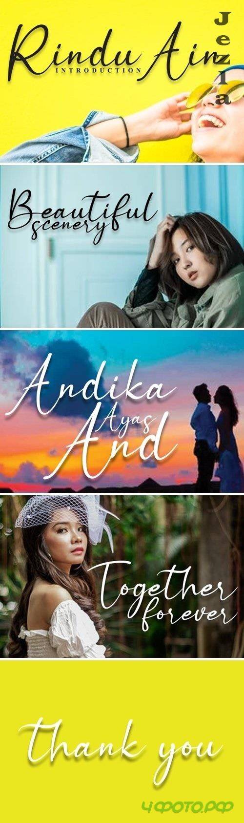 Rindu Ain Font