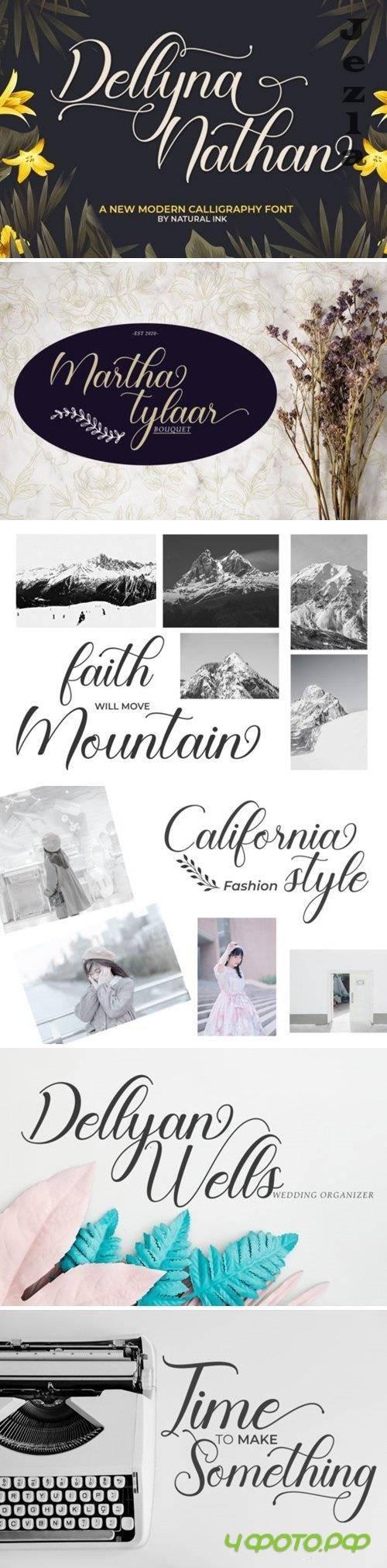 Dellyna Nathan Font