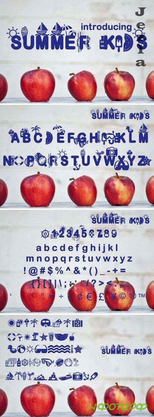 Summer Kids Font