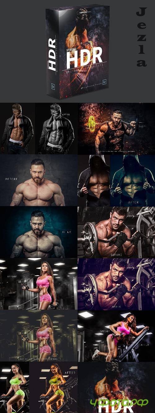 Strong HDR Lightroom Presets Pack - 2803546
