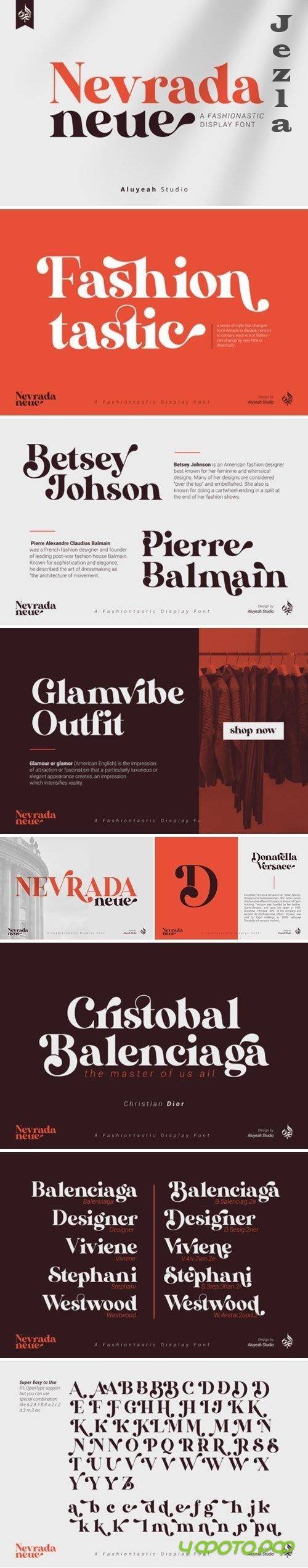 AL Nevrada Neue Font