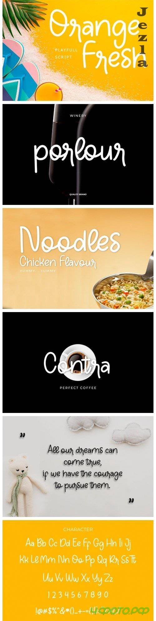 Orange Fresh Font