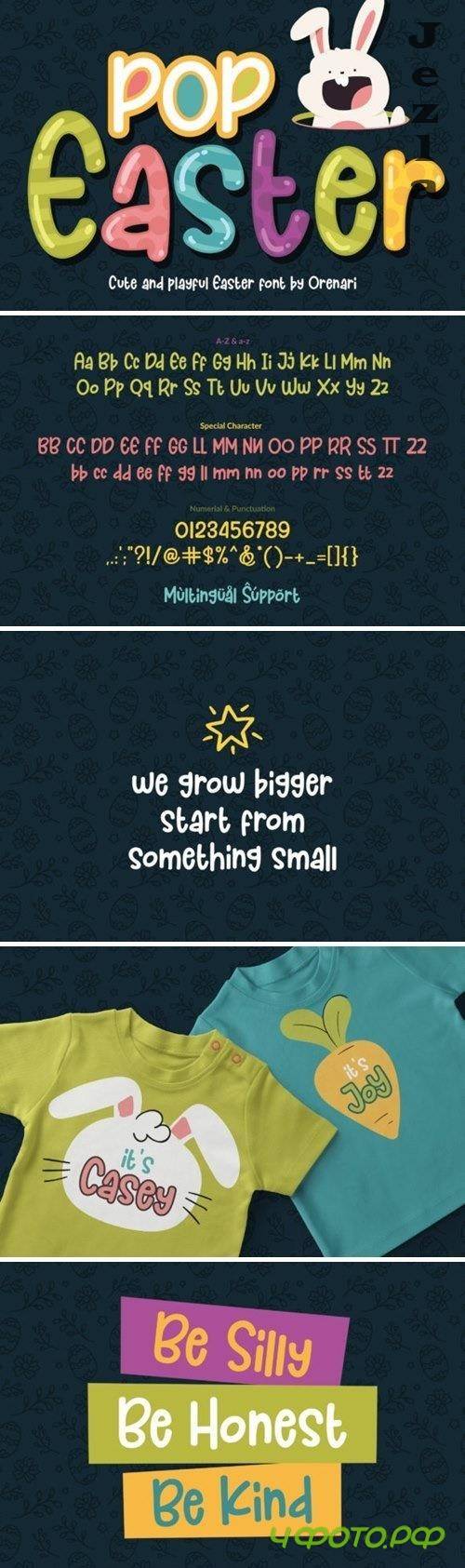Pop Easter Font