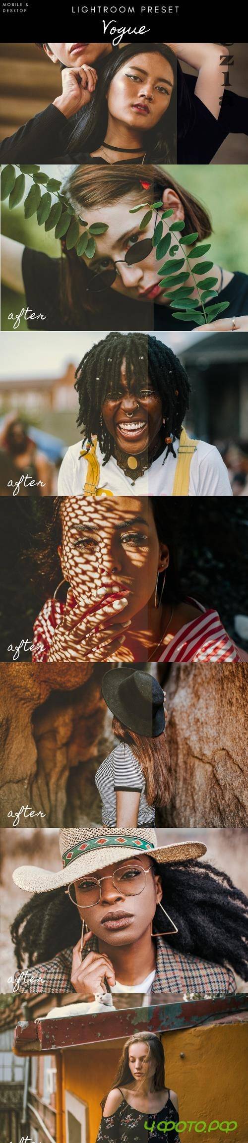 Lightroom Preset - Vogue - Mobile & Desktop