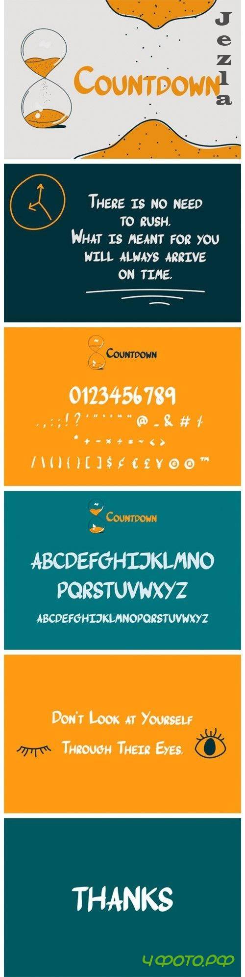 Countdown Font