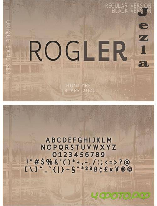 Rogler Font Rogler Font