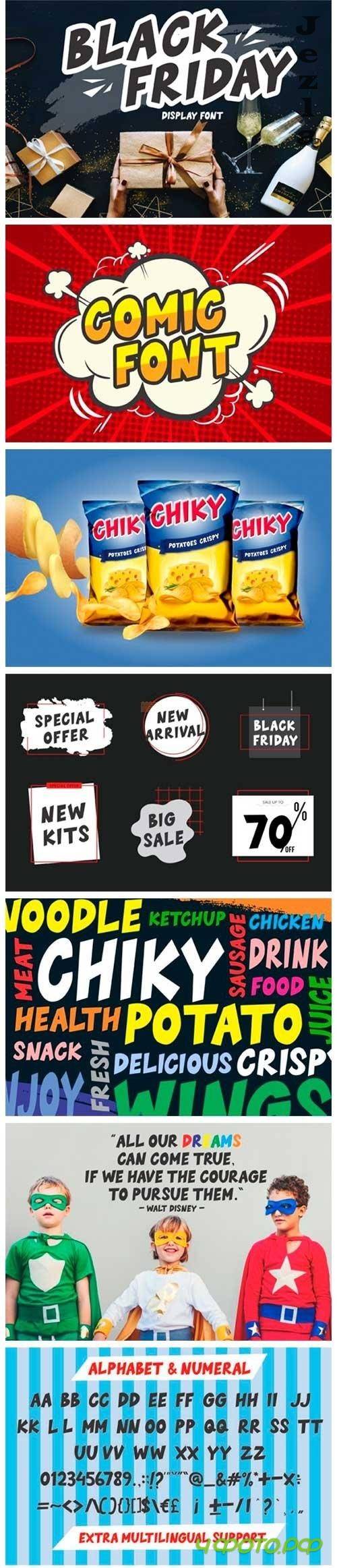 Black Friday Font