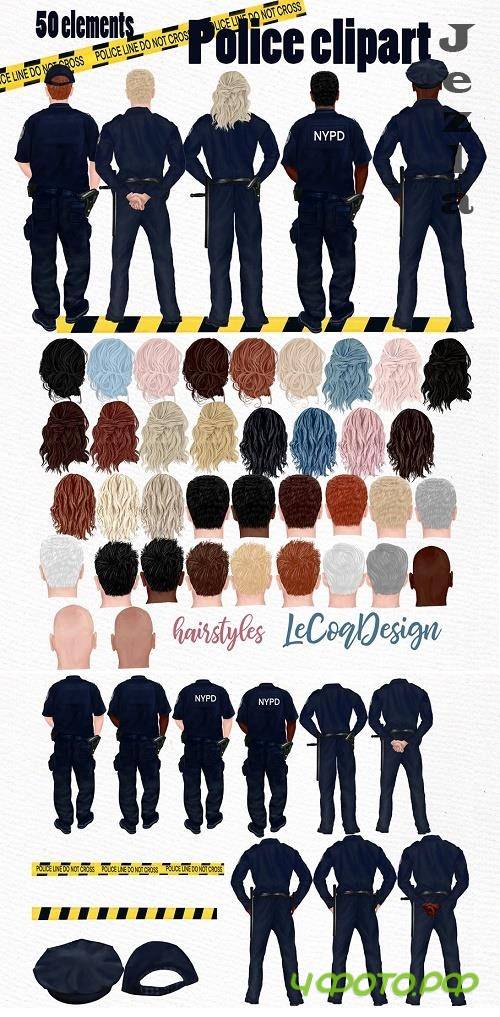 Police clipart Policeman Cops - 4832558