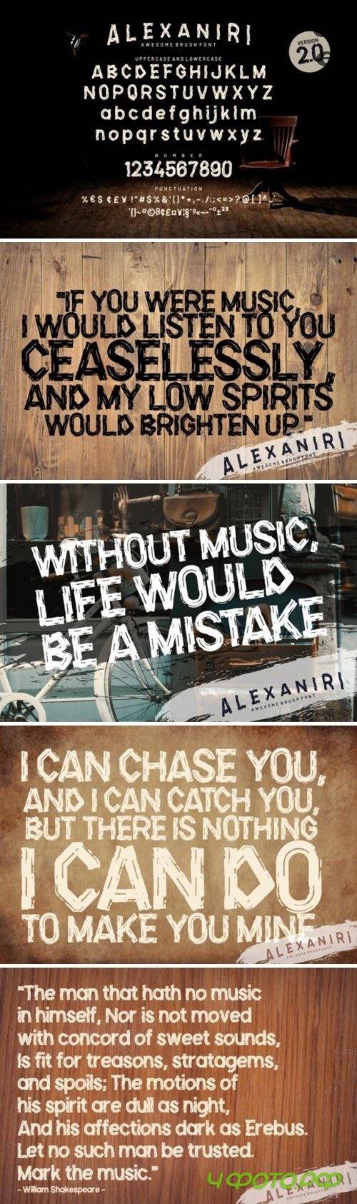 Alexaniri 2.0 Font Alexaniri 2.0 Font