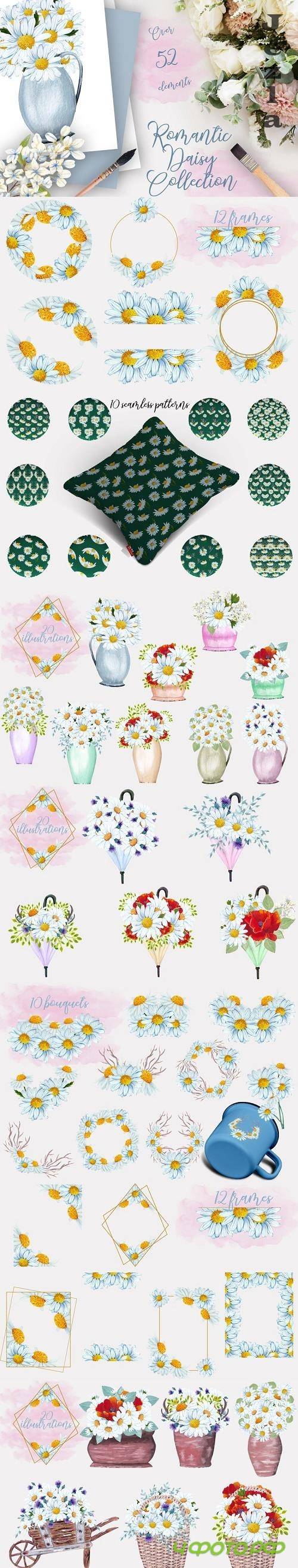 Romantic Daisy Collection II - 543465