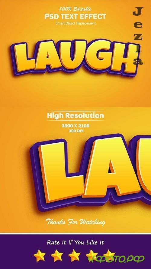 3D Cartoon Game Logo Text Effect 26307588