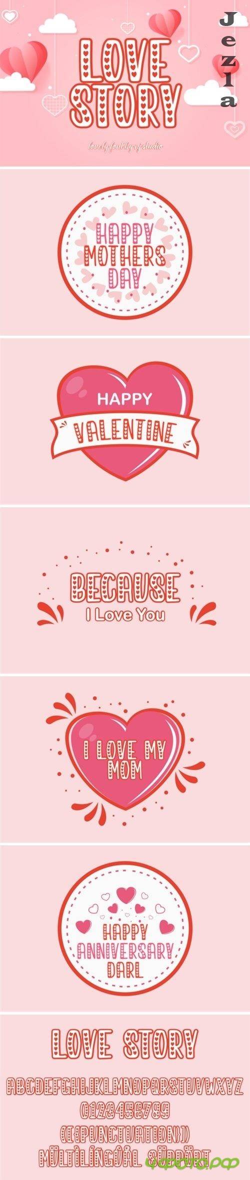 Love Story Font