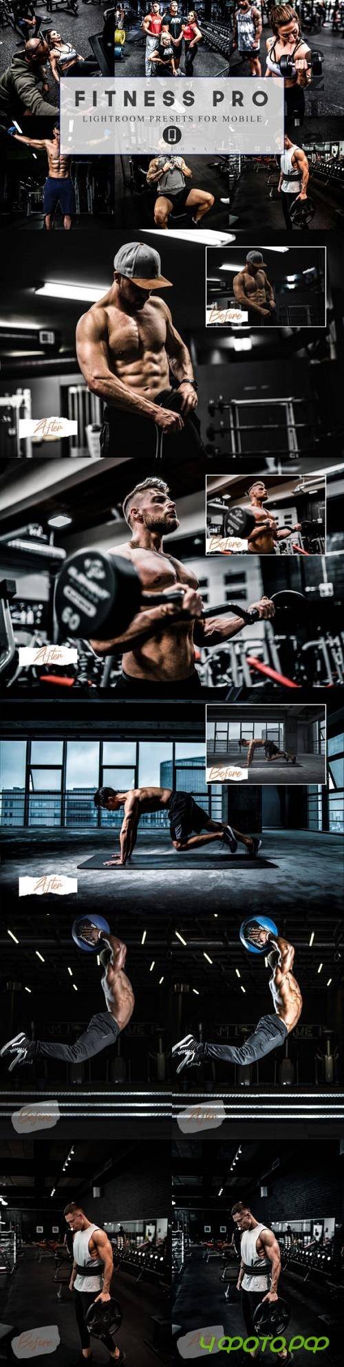 12 Mobile Lightroom Presets Fitness Pro