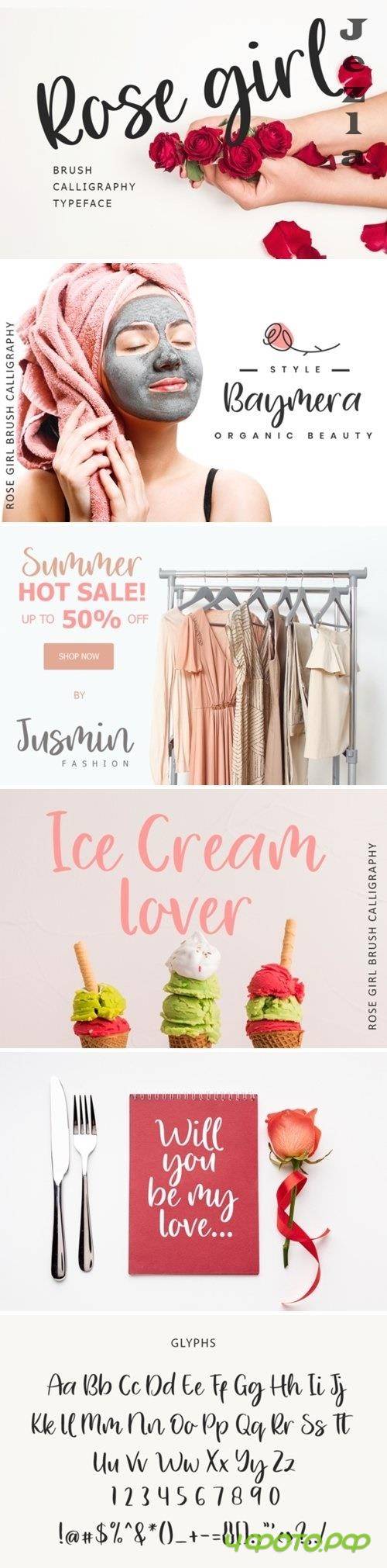 Rose Girl Font