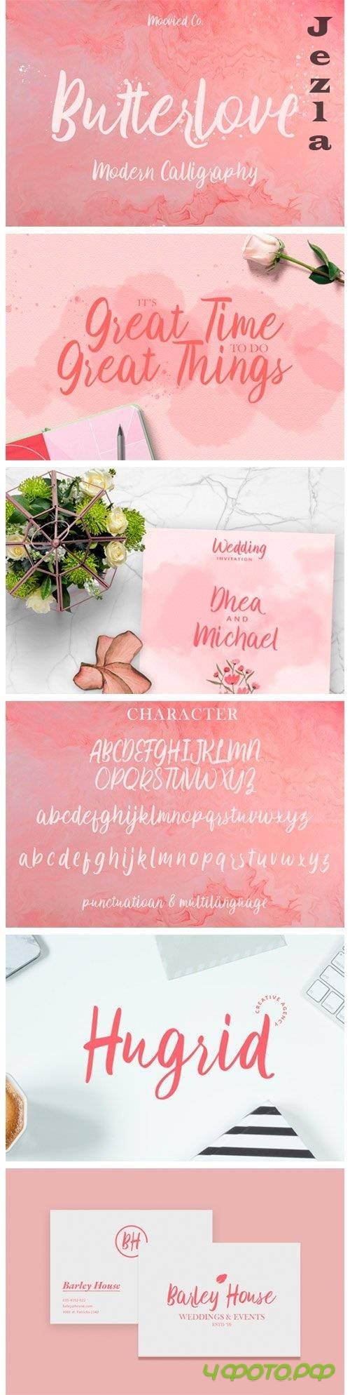 Butterlove Font