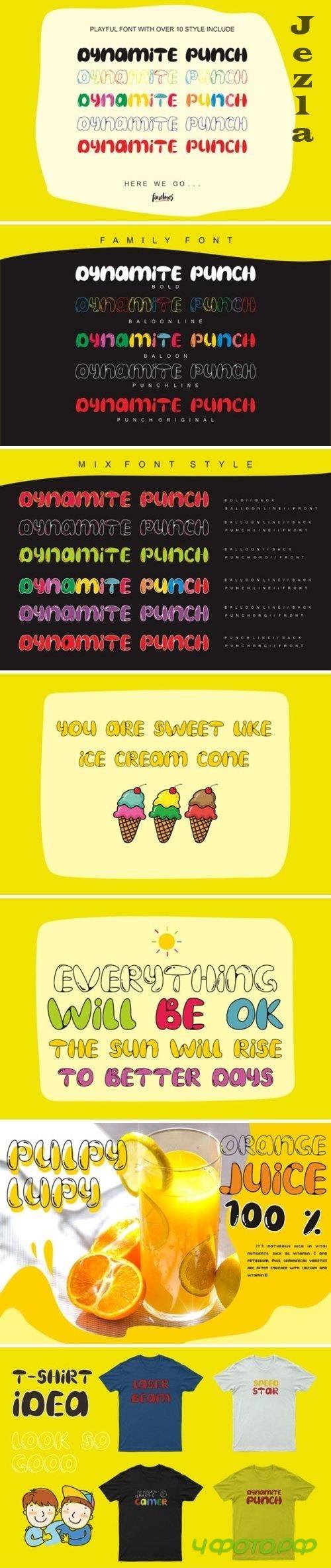Dynamite Punch Font