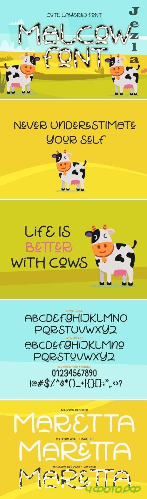 Malcow Font