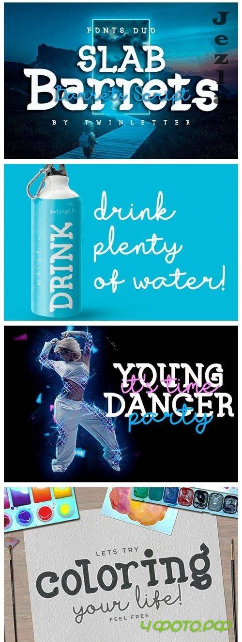Slab Barrets Font