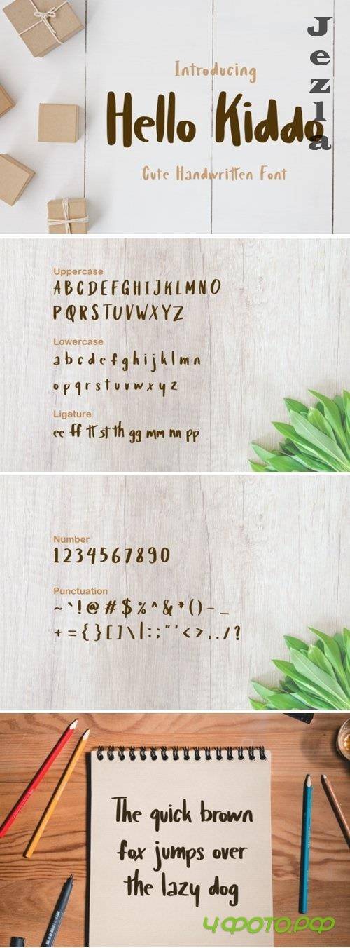 Hello Kiddo Font