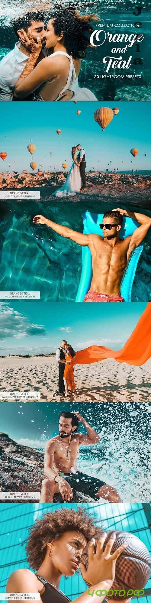 Orange and Teal Lightroom Presets 3586321