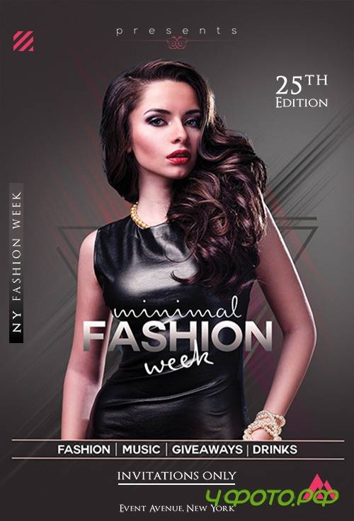 Minimal Fashion - Premium flyer psd template