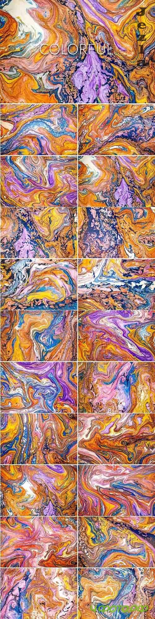 Liquid Paint - Colorful - 4681296