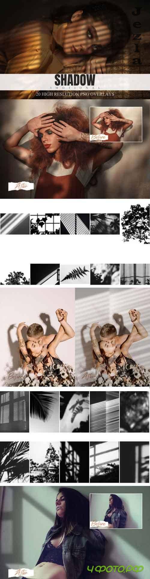 20 Real Light and Shadow Overlays