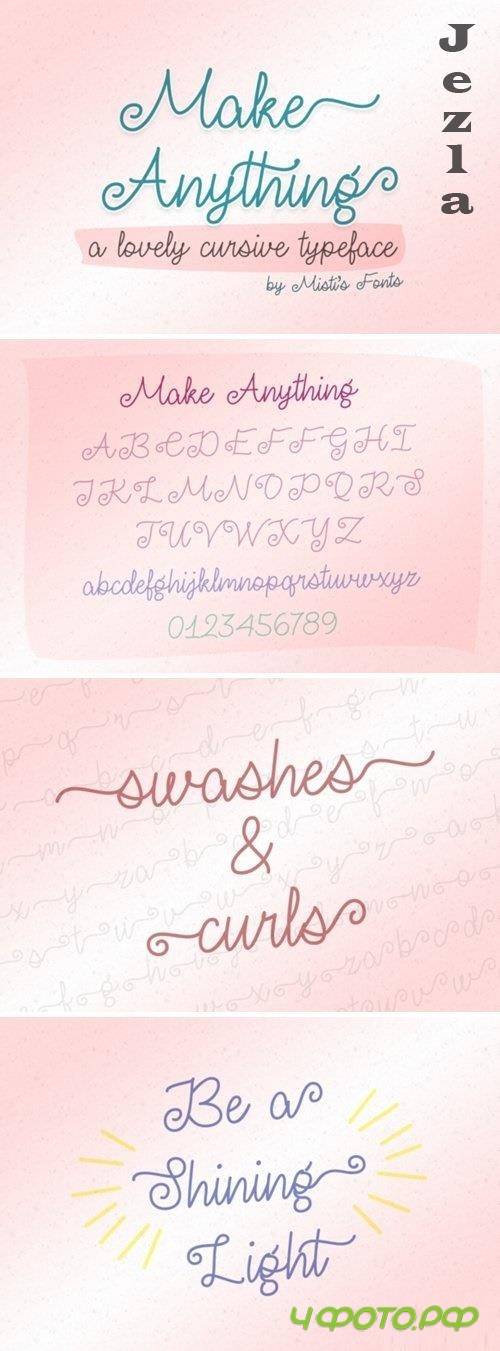 Make Anything Font