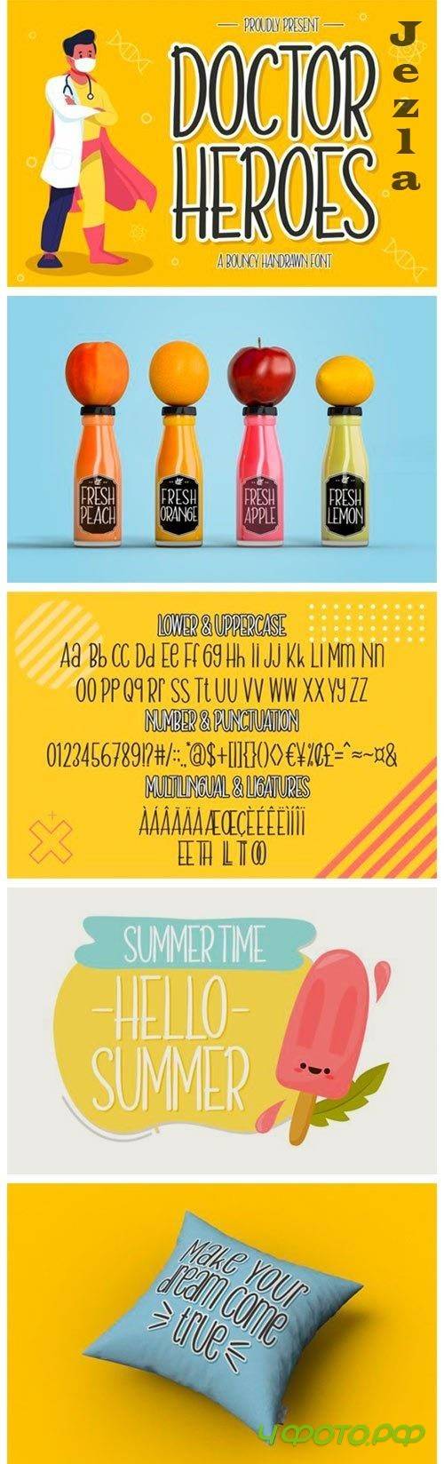 Doctor Heroes Font