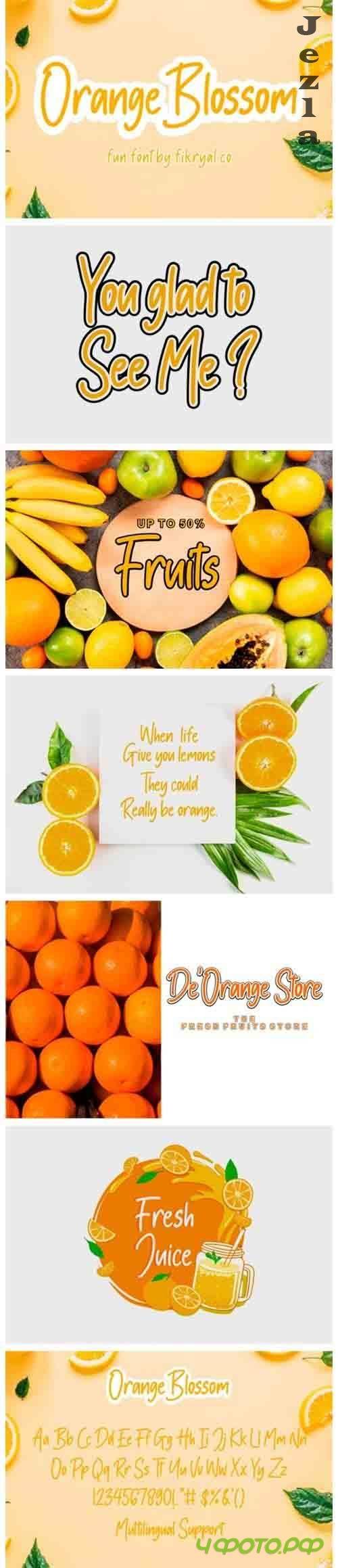 Orange Blossom Font