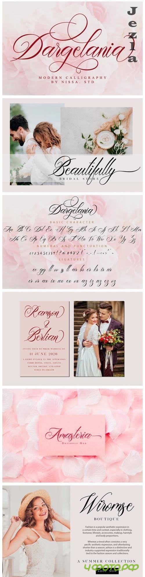 Dargelania Font
