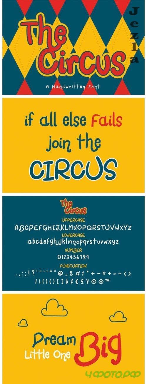 The Circus Font The Circus Font