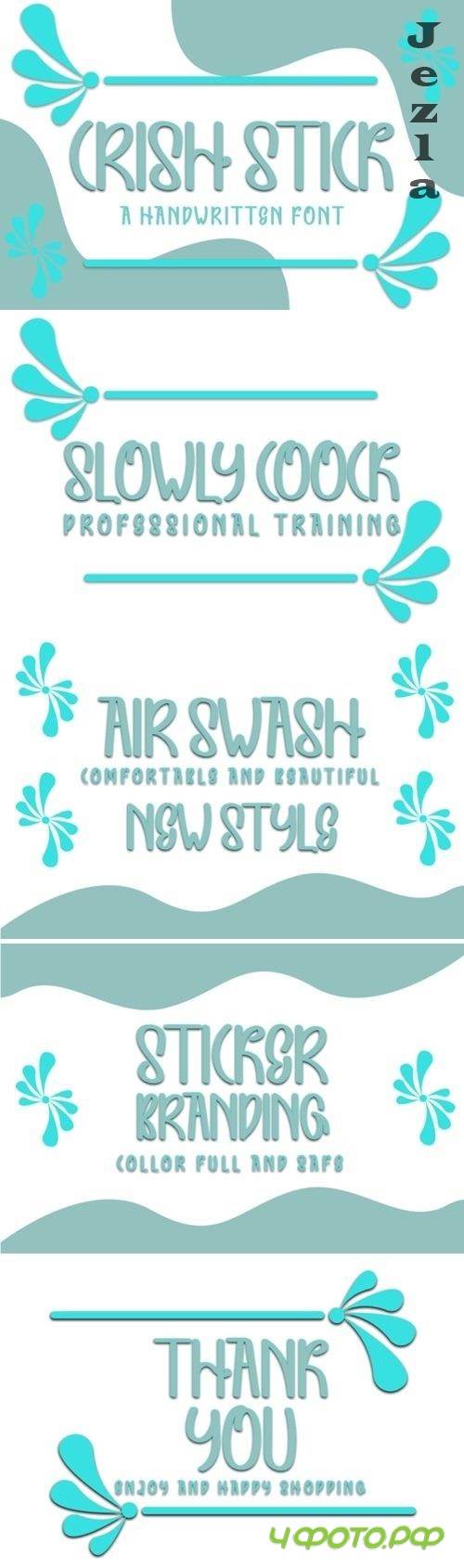 Crish Stick Font