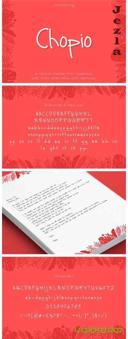 Chopio Font