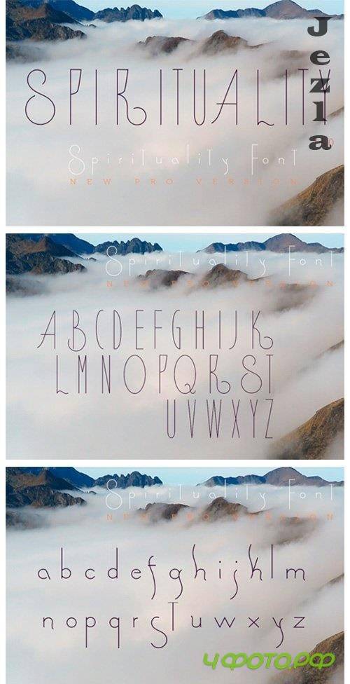 Spirituality Font