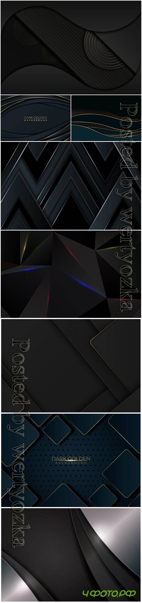 Luxury abstract backgrounds in vector # 9