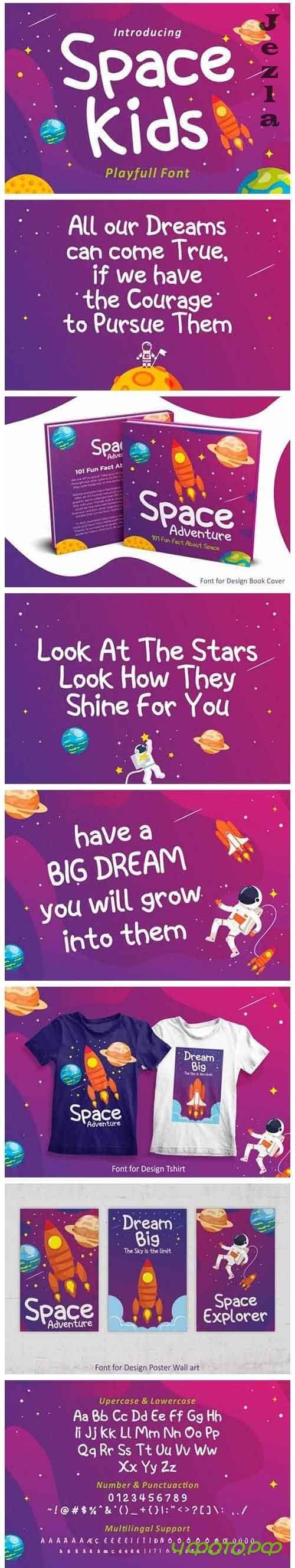 Space Kids Font