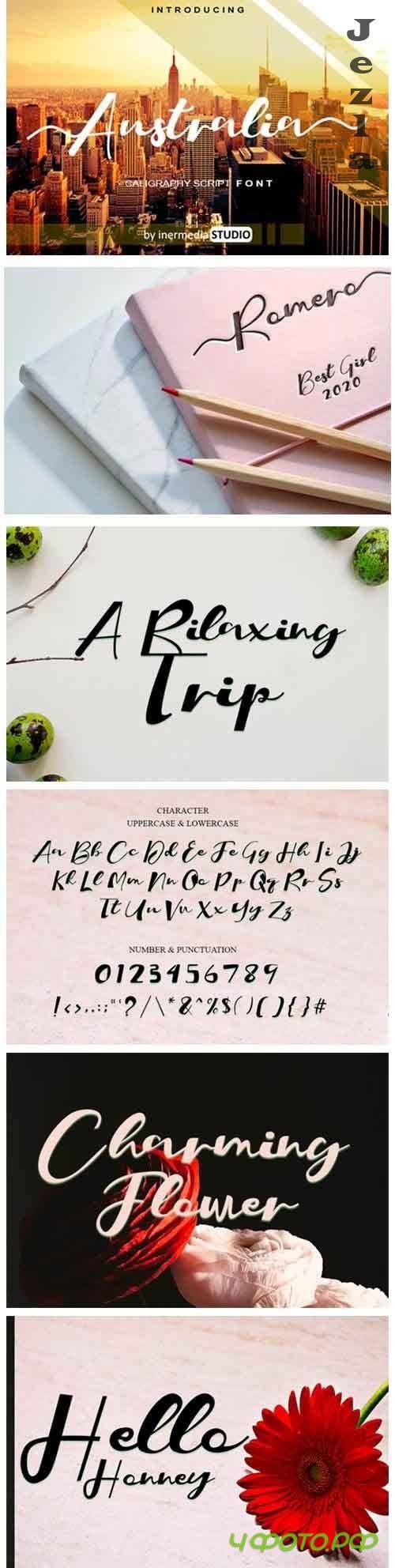 Australia Font Australia Font