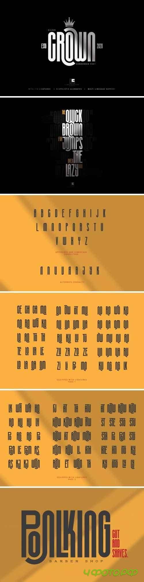 Silvel Crown Font