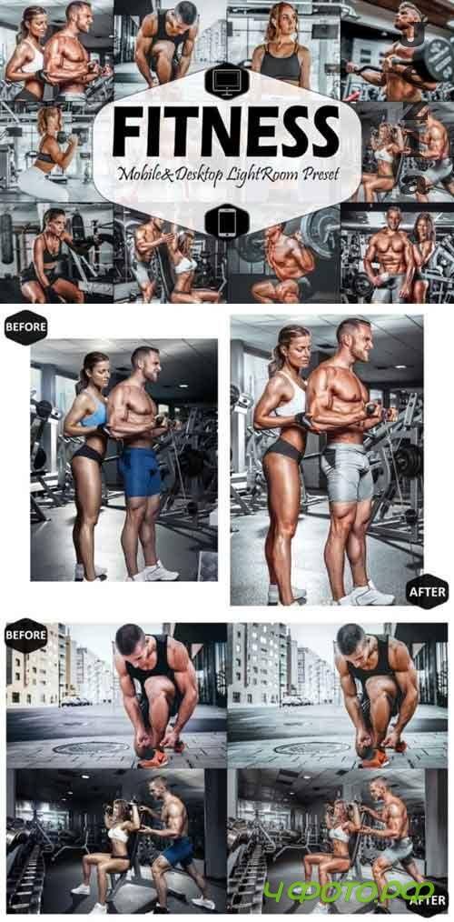 10 Fitness Mobile Lightroom Presets 