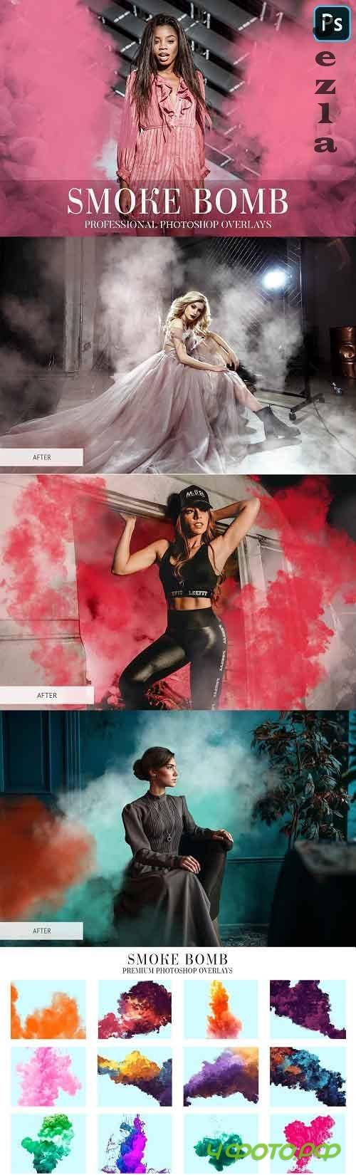 Smoke Bomb Overlays Photoshop 4940685