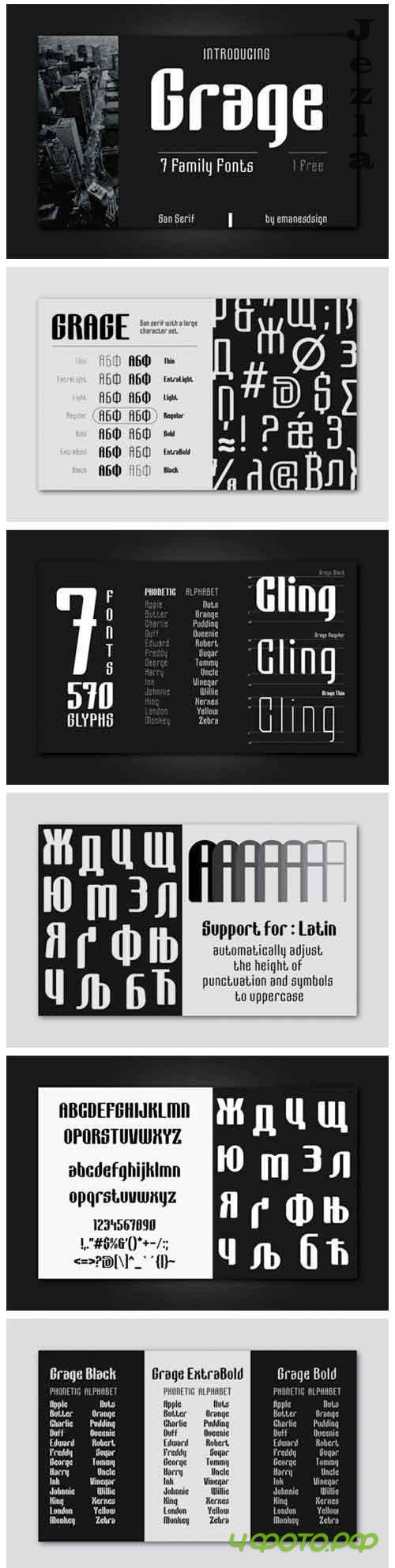 Grage Font