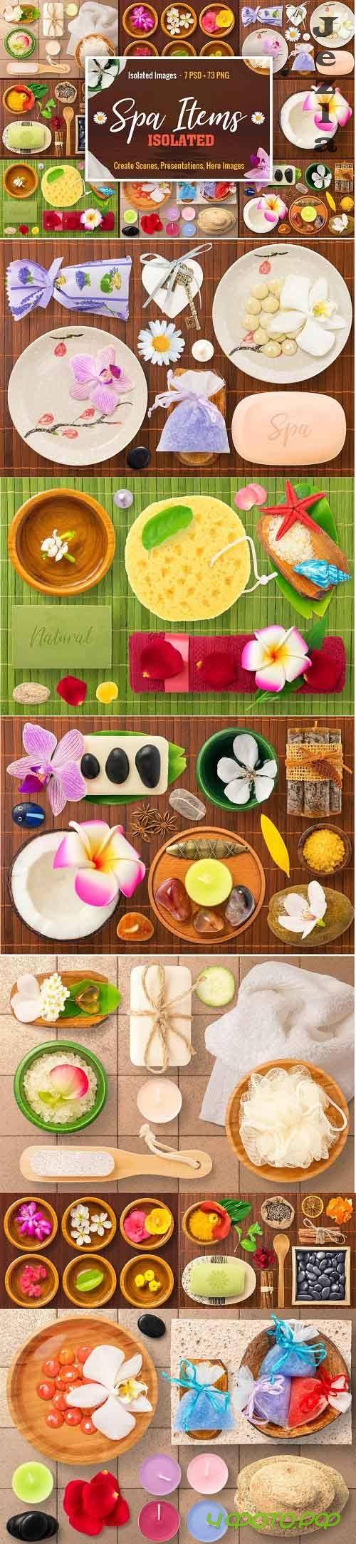 Isolated Spa Items - 1775489 Isolated Spa Items - 1775489