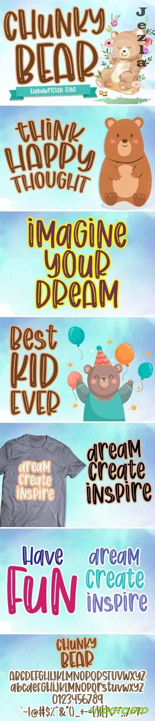 Chunky Bear Font