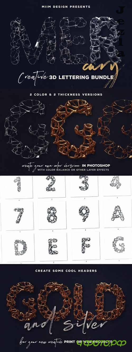 Mercury - 3D Lettering - 3973855