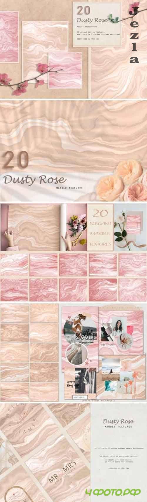 Dusty Rose Marble Feminine Peach Texture Dusty Rose Marble Feminine Peach Texture