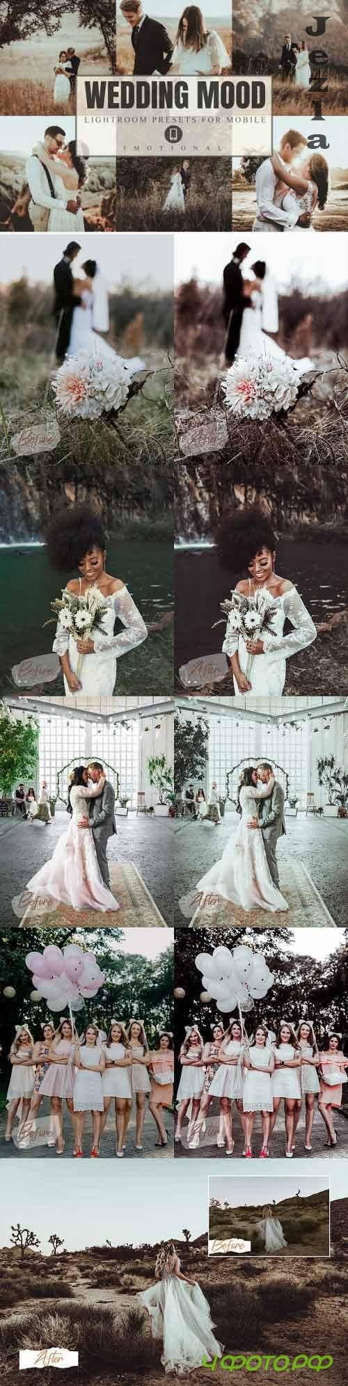 8 Wedding Mood Mobile Lightroom Presets